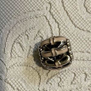Pandora pink bow charm